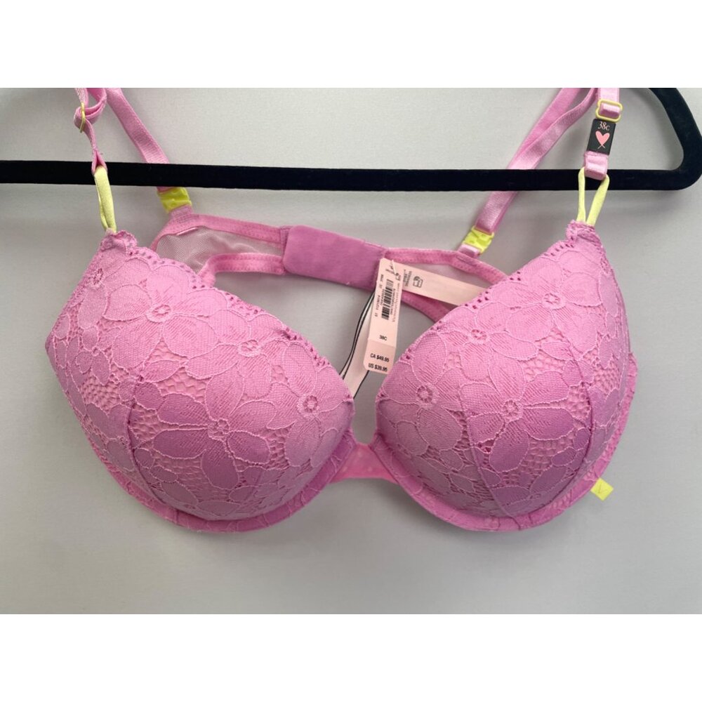 Victoria’s Secret Sexy Tee Push-Up  Lace Bra 38C - Picture 13 of 13